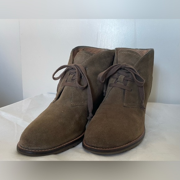 Chukka Boot, women’s EU size 42, size 11.5 - size 12, leather ankle bootie - Picture 2 of 9